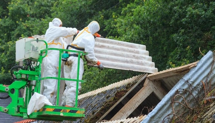 commercial building asbestos removal